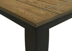 Bardstown Wheat/Charcoal Dining Set - Ornate Home
