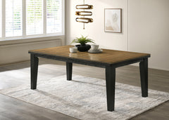 Bardstown Wheat/Charcoal Dining Set - Ornate Home