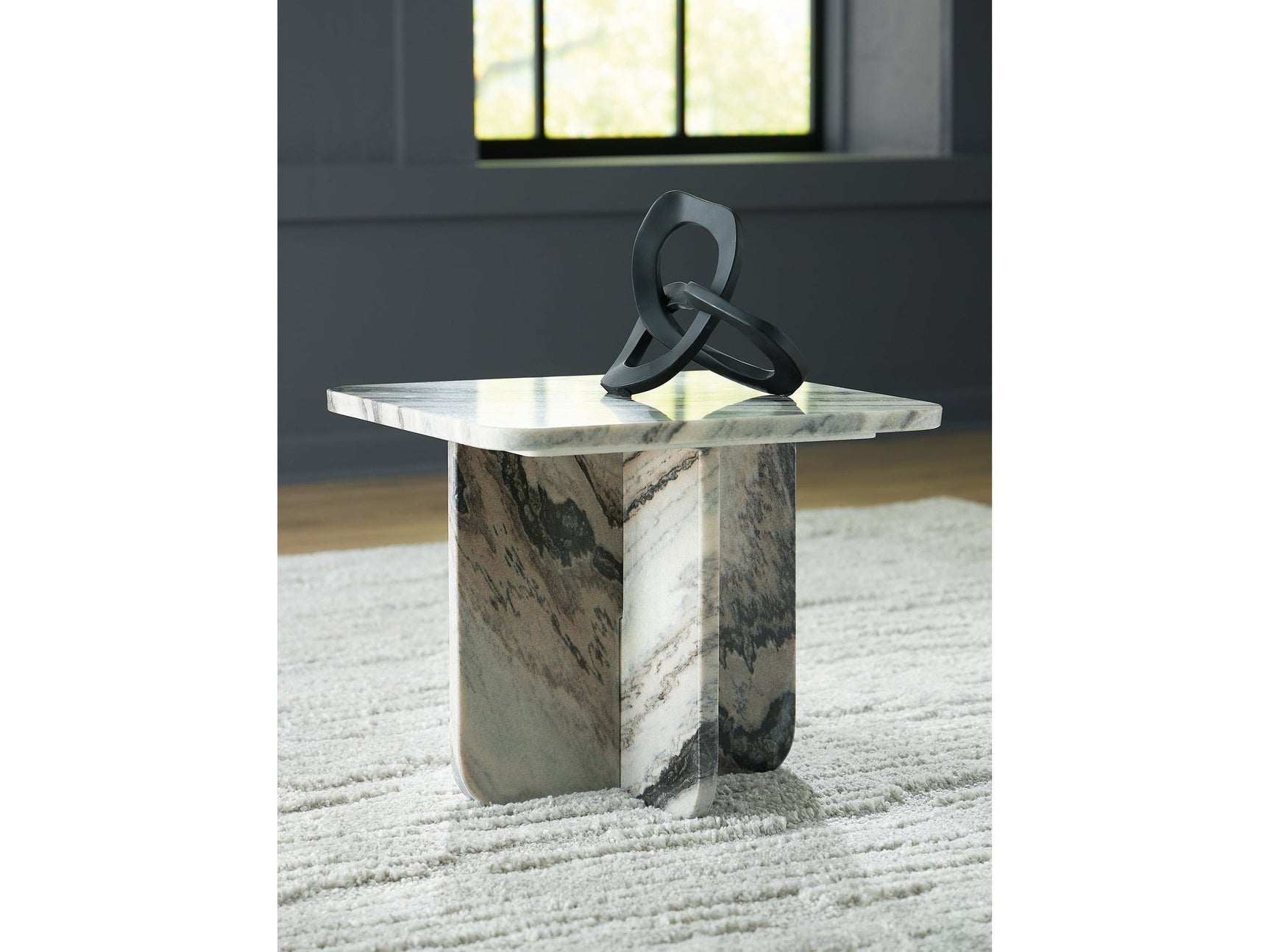 Baretton Black/White/Taupe Accent Coffee Table (Online Special Price) - Ornate Home