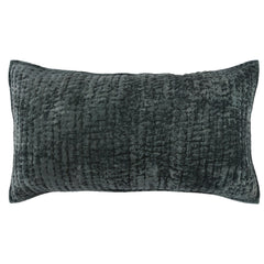 Bari Bay Green Velvet Quilt Collection - Ornate Home