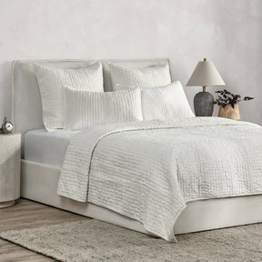 Bari Cloud Velvet Quilt Collection - Ornate Home