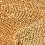Bari Honey Gold Velvet Quilt Collection - Ornate Home