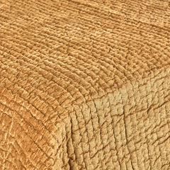 Bari Honey Gold Velvet Quilt Collection - Ornate Home