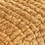 Bari Honey Gold Velvet Quilt Collection - Ornate Home