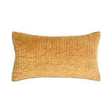 Bari Honey Gold Velvet Quilt Collection - Ornate Home