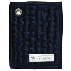 Bari Ocean Blue Velvet Quilt Collection - Ornate Home