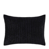Bari Onyx Velvet Quilt Collection - Ornate Home