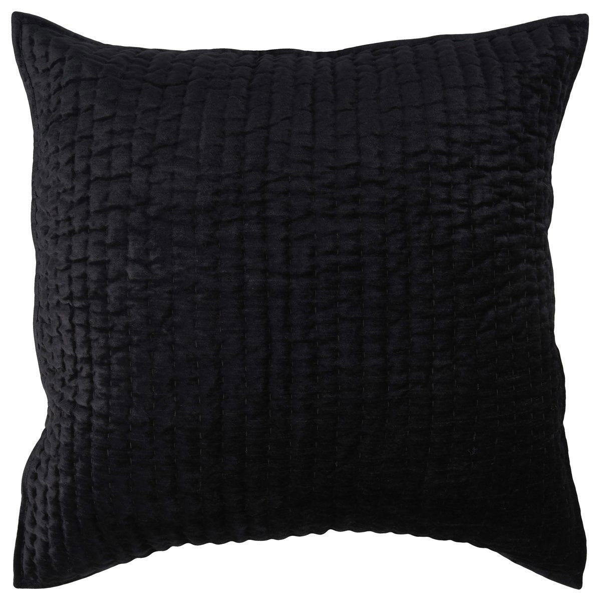 Bari Onyx Velvet Quilt Collection - Ornate Home