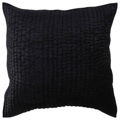 Bari Onyx Velvet Quilt Collection - Ornate Home