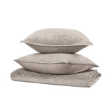 Bari Pebble Velvet Quilt Collection - Ornate Home