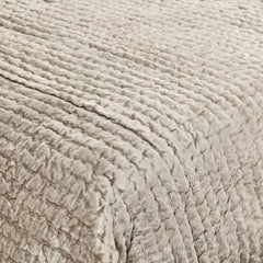 Bari Pebble Velvet Quilt Collection - Ornate Home