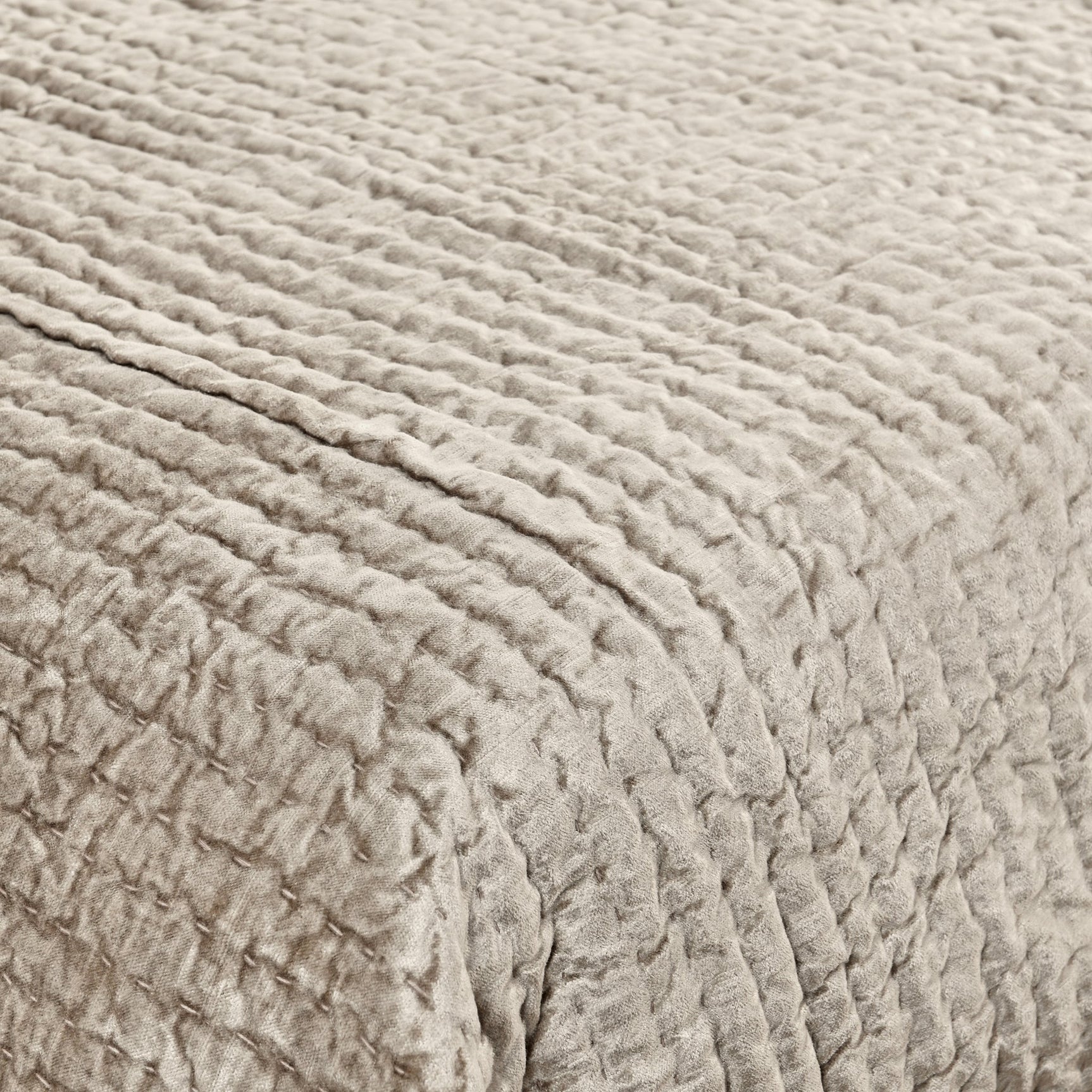 Bari Pebble Velvet Quilt Collection - Ornate Home