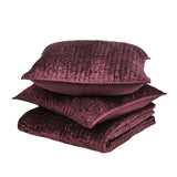 Bari Port Velvet Quilt Collection - Ornate Home