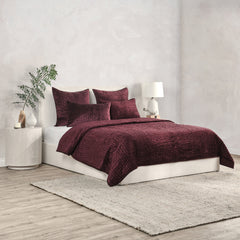 Bari Port Velvet Quilt Collection - Ornate Home