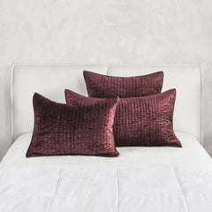 Bari Port Velvet Quilt Collection - Ornate Home