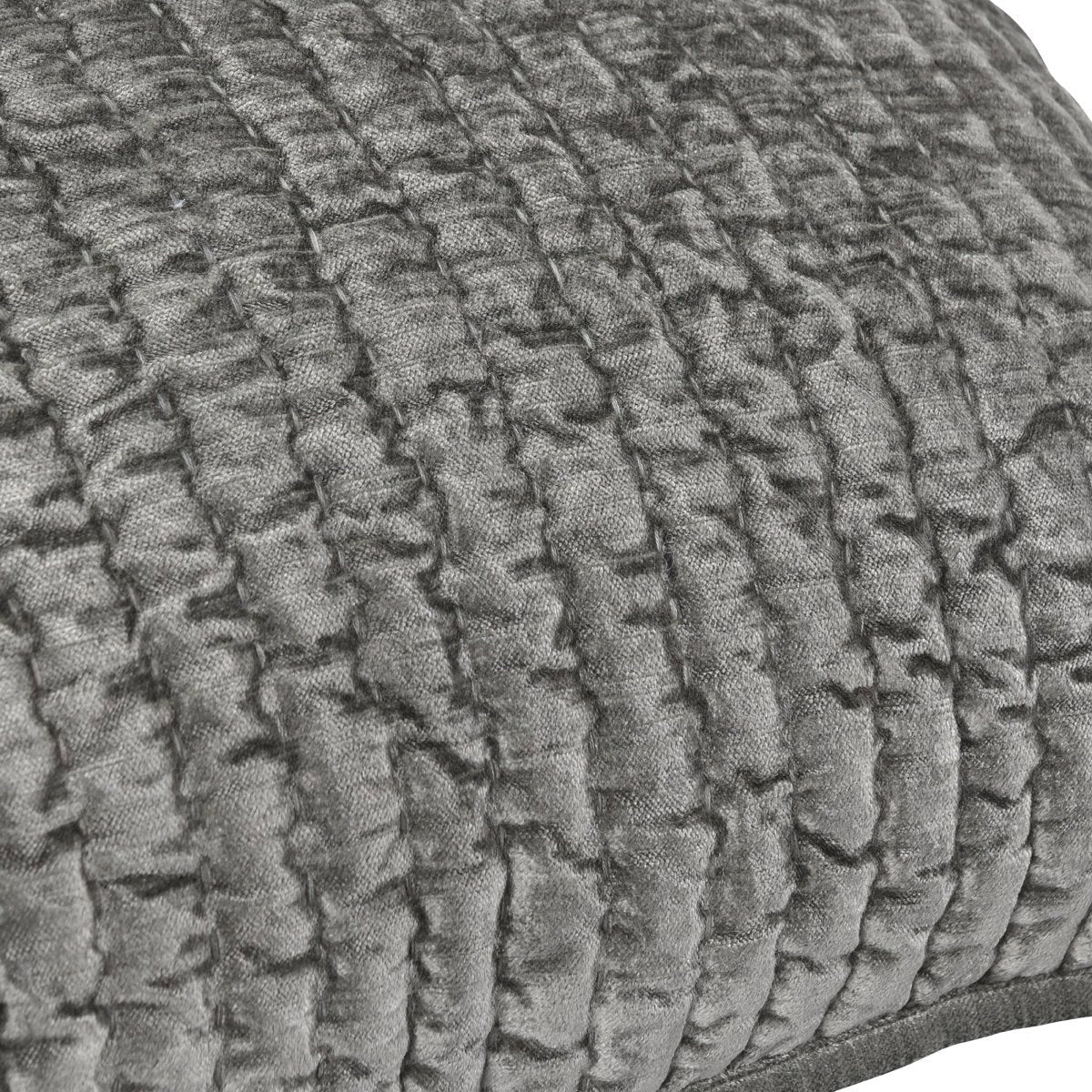 Bari Sage Velvet Quilt Collection - Ornate Home