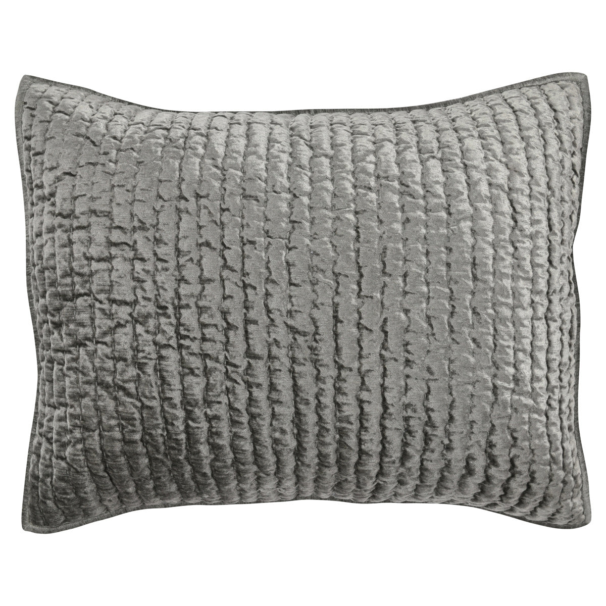 Bari Sage Velvet Quilt Collection - Ornate Home