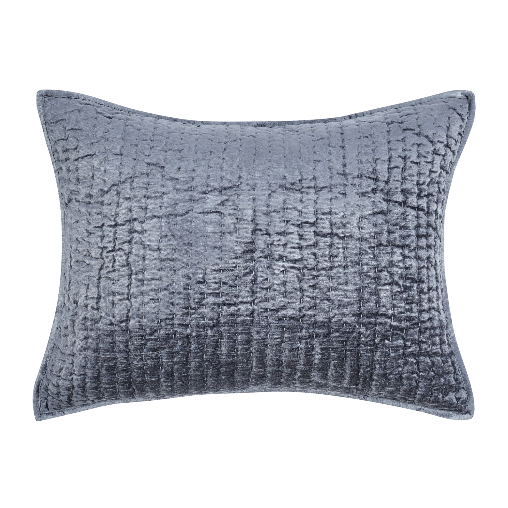 Bari Sea Fog Velvet Quilt Collection - Ornate Home