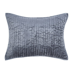 Bari Sea Fog Velvet Quilt Collection - Ornate Home