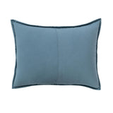 Bari Stone Blue Velvet Quilt Collection - Ornate Home