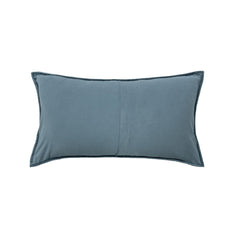 Bari Stone Blue Velvet Quilt Collection - Ornate Home