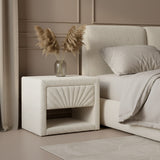 Baris Ivory Nightstand - Ornate Home