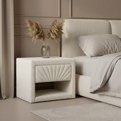 Baris Ivory Nightstand - Ornate Home