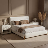 Baris Ivory Nightstand - Ornate Home