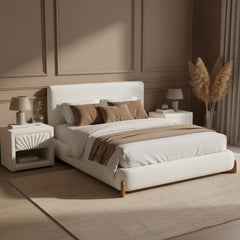 Baris Ivory Nightstand - Ornate Home