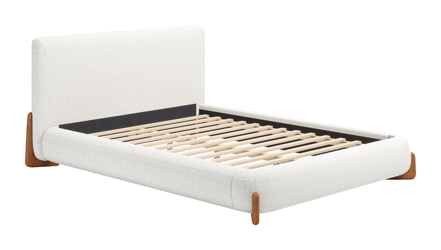 Baris Ivory Queen Bed - Ornate Home