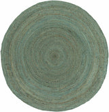 Barksdale Green Hand Woven Jute - Clearance - Ornate Home