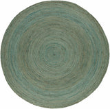 Barksdale Green Hand Woven Jute - Clearance - Ornate Home