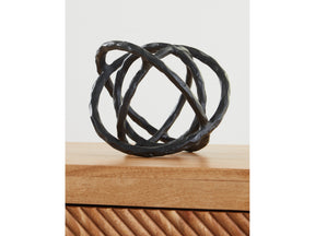 Barlee Black Sculpture (Set of 2) (Online Special Price) - Ornate Home
