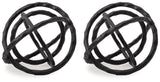 Barlee Black Sculpture (Set of 2) (Online Special Price) - Ornate Home