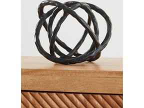 Barlee Black Sculpture (Set of 2) - Ornate Home