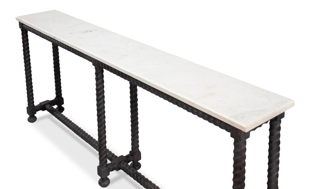 Barley Brown Console Table - Ornate Home
