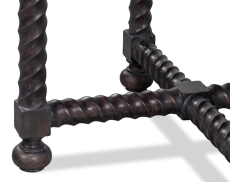 Barley Brown Side Table - Ornate Home