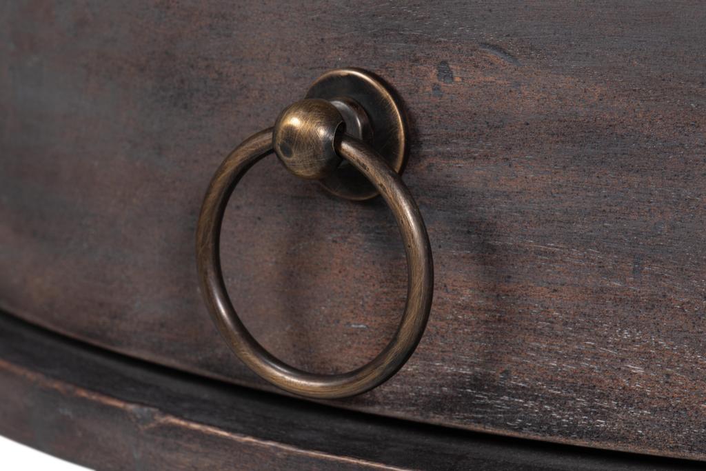 Barley Brown Side Table - Ornate Home