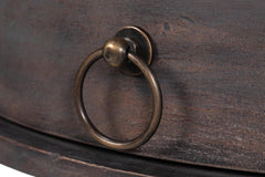 Barley Brown Side Table - Ornate Home