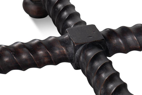 Barley Brown Side Table - Ornate Home