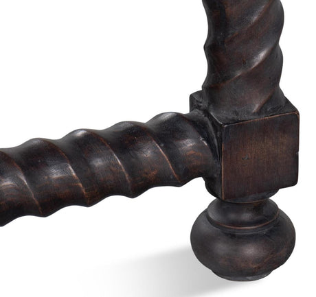 Barley Brown Side Table - Ornate Home