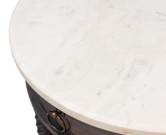 Barley Brown Side Table - Ornate Home