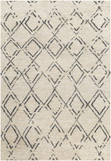 Barlig Beige Trellis Jute Carpet - Clearance - Ornate Home