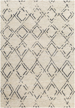 Barlig Beige Trellis Jute Carpet - Clearance - Ornate Home