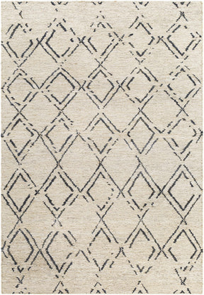 Barlig Beige Trellis Jute Carpet - Clearance - Ornate Home