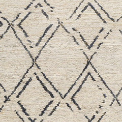 Barlig Beige Trellis Jute Carpet - Clearance - Ornate Home