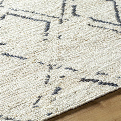 Barlig Beige Trellis Jute Carpet - Clearance - Ornate Home