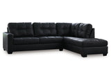 Barlin Mills Carbon 2-Piece Sectional w/Chaise (Online Special Price) - Ornate Home