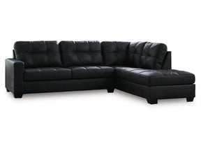 Barlin Mills Carbon 2-Piece Sectional w/Chaise (Online Special Price) - Ornate Home