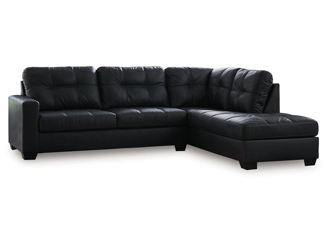 Barlin Mills Carbon 2-Piece Sectional w/Chaise (Online Special Price) - Ornate Home